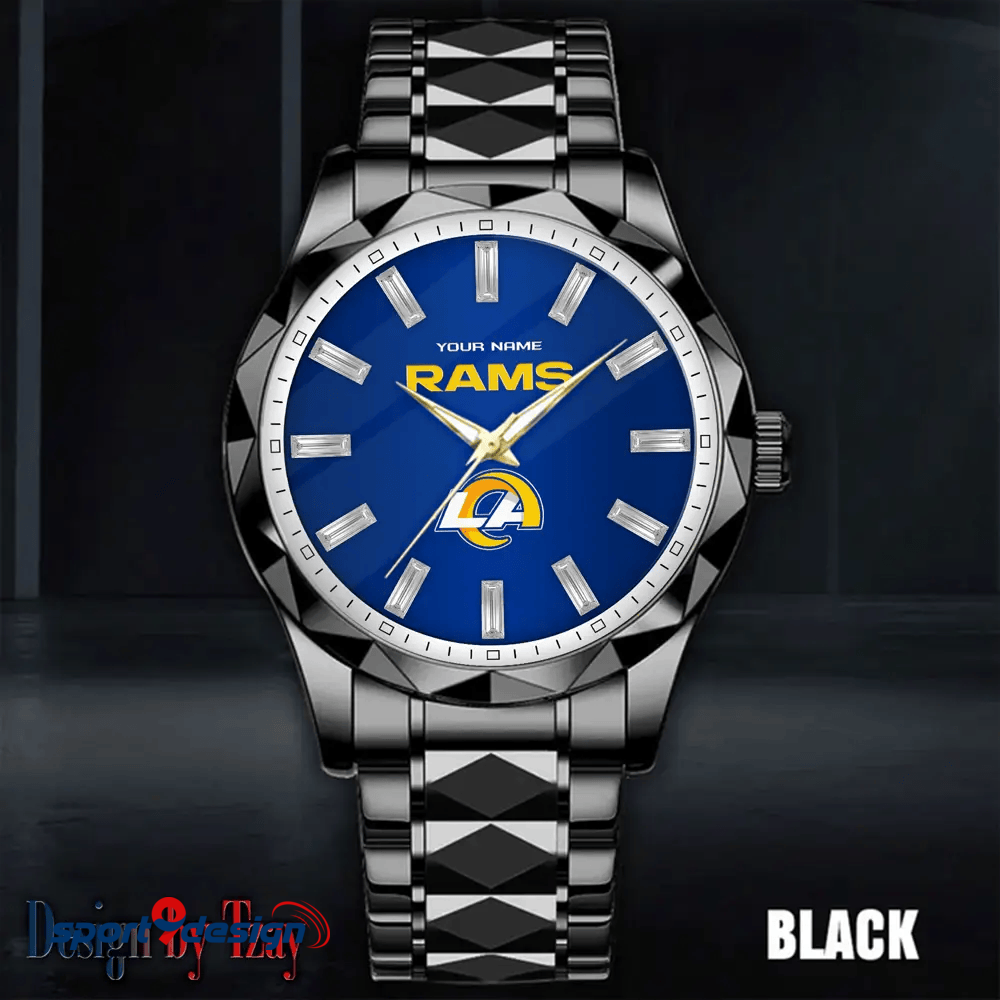 Los Angeles Rams Luxury Diamond Men Watch Trending 2025