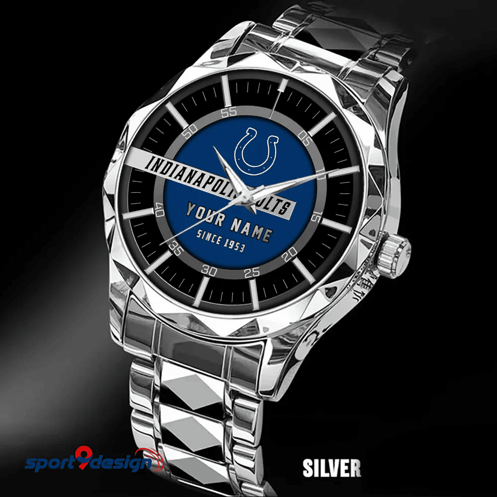 Indianapolis Colts Luxury Diamond Men Watch Trending 2025