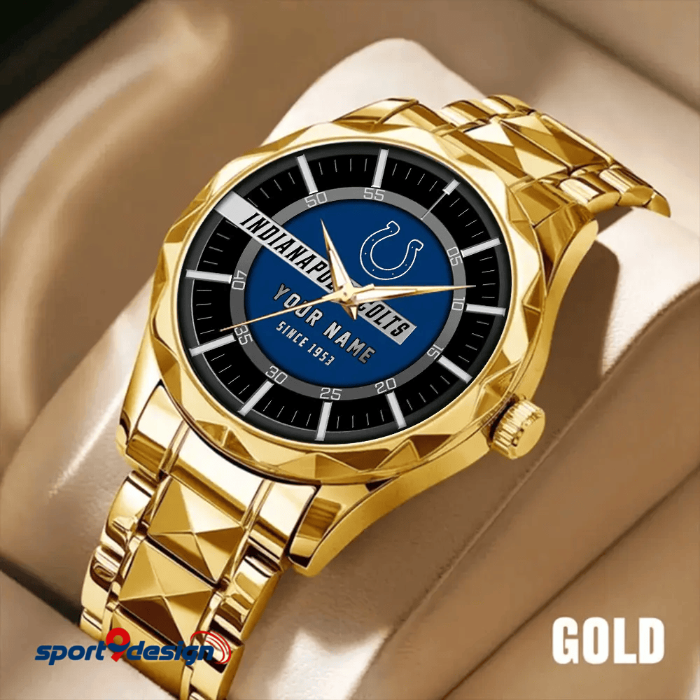Indianapolis Colts Luxury Diamond Men Watch Trending 2025