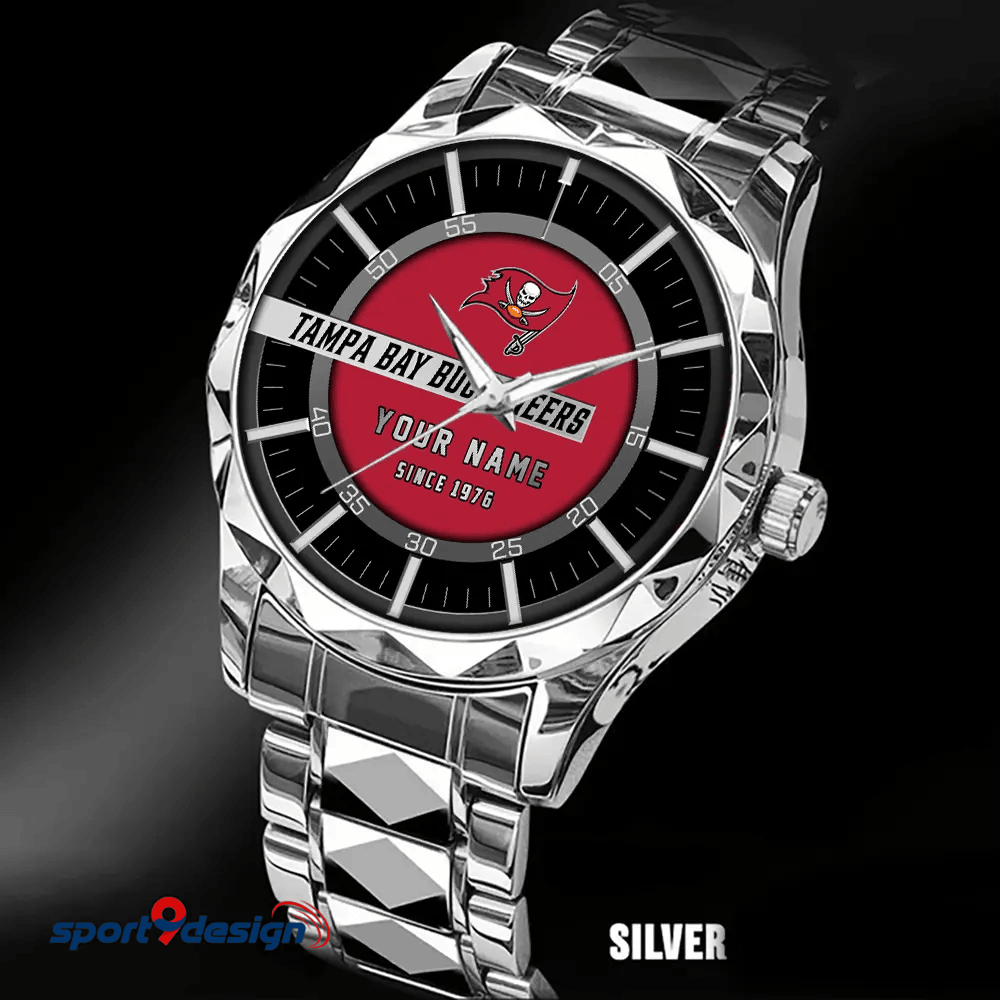 Tampa Bay Buccaneers Luxury Diamond Men Watch Trending 2025