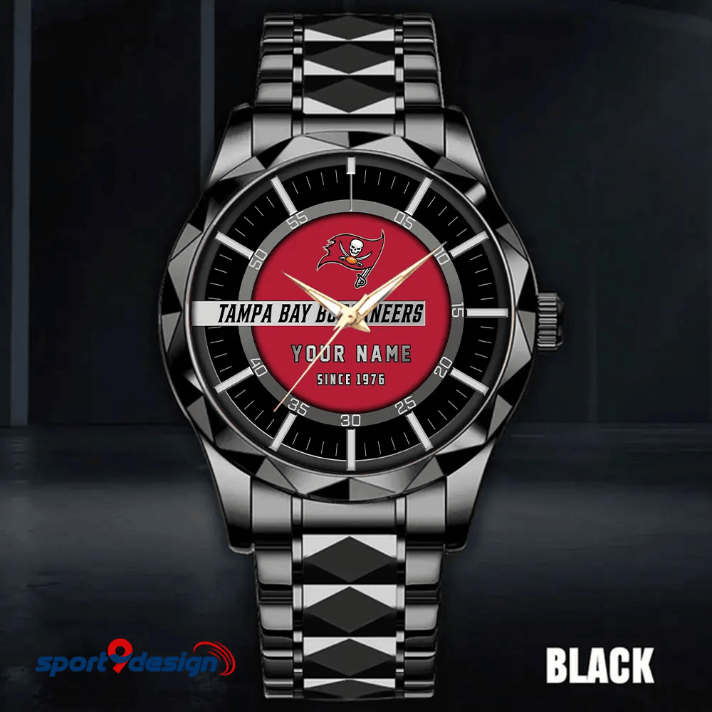 Tampa Bay Buccaneers Luxury Diamond Men Watch Trending 2025