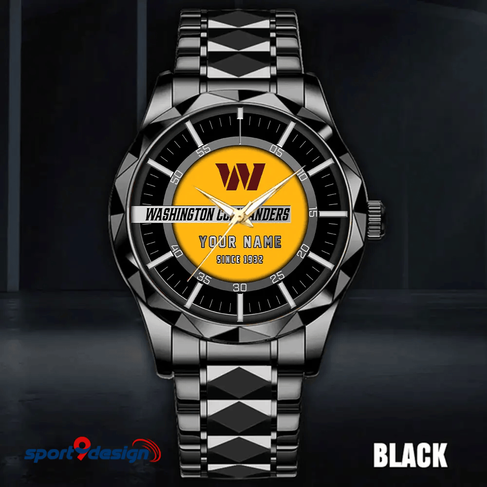 Washington Redskins Luxury Diamond Men Watch Trending 2025 SPTDMW064