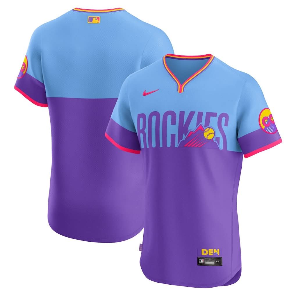 Men's Colorado Rockies 2025 City Connect Jersey - Stitched