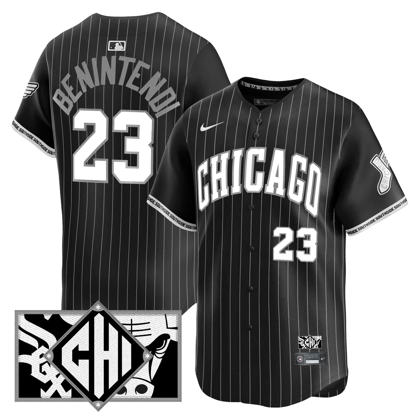 Men's Chicago White Sox 2025 City Connect Vapor Premier Limited Jersey - All Stitched