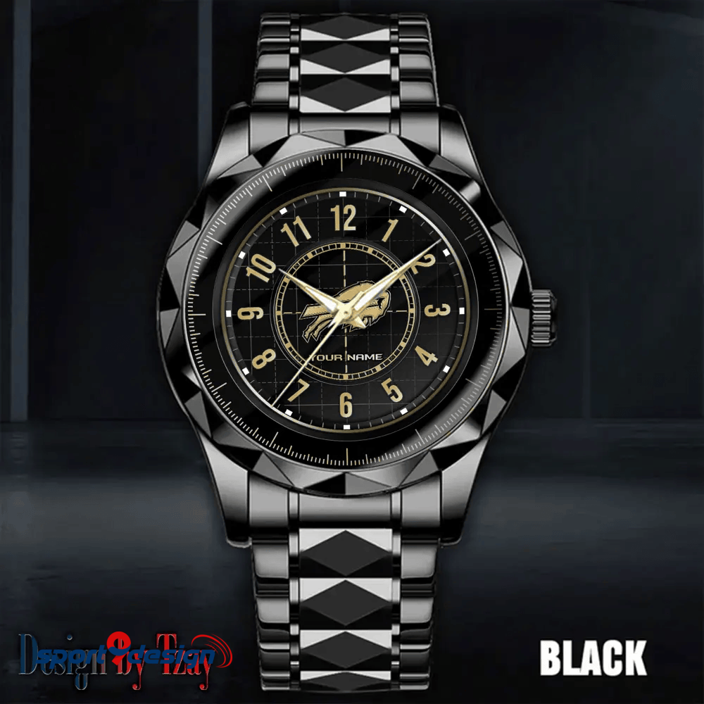 Buffalo Bills Luxury Diamond Men Watch Trending 2025