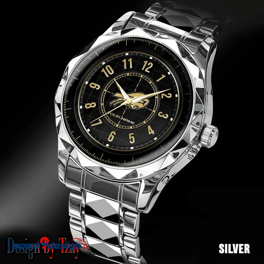 Buffalo Bills Luxury Diamond Men Watch Trending 2025