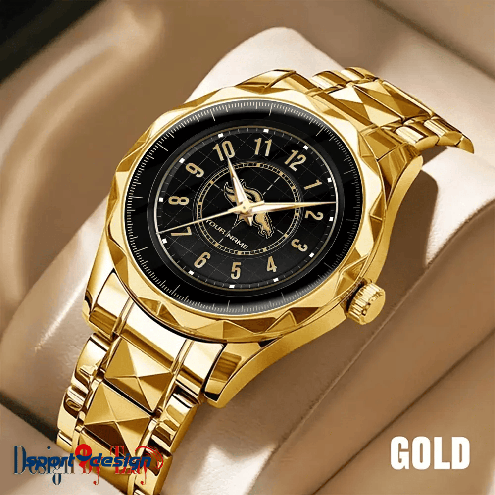 Denver Broncos Luxury Diamond Men Watch Trending 2025
