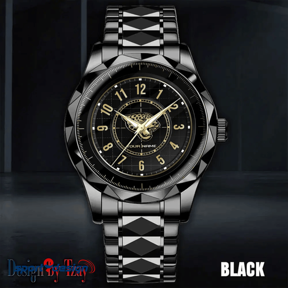Jacksonville Jaguars Luxury Diamond Men Watch Trending 2025