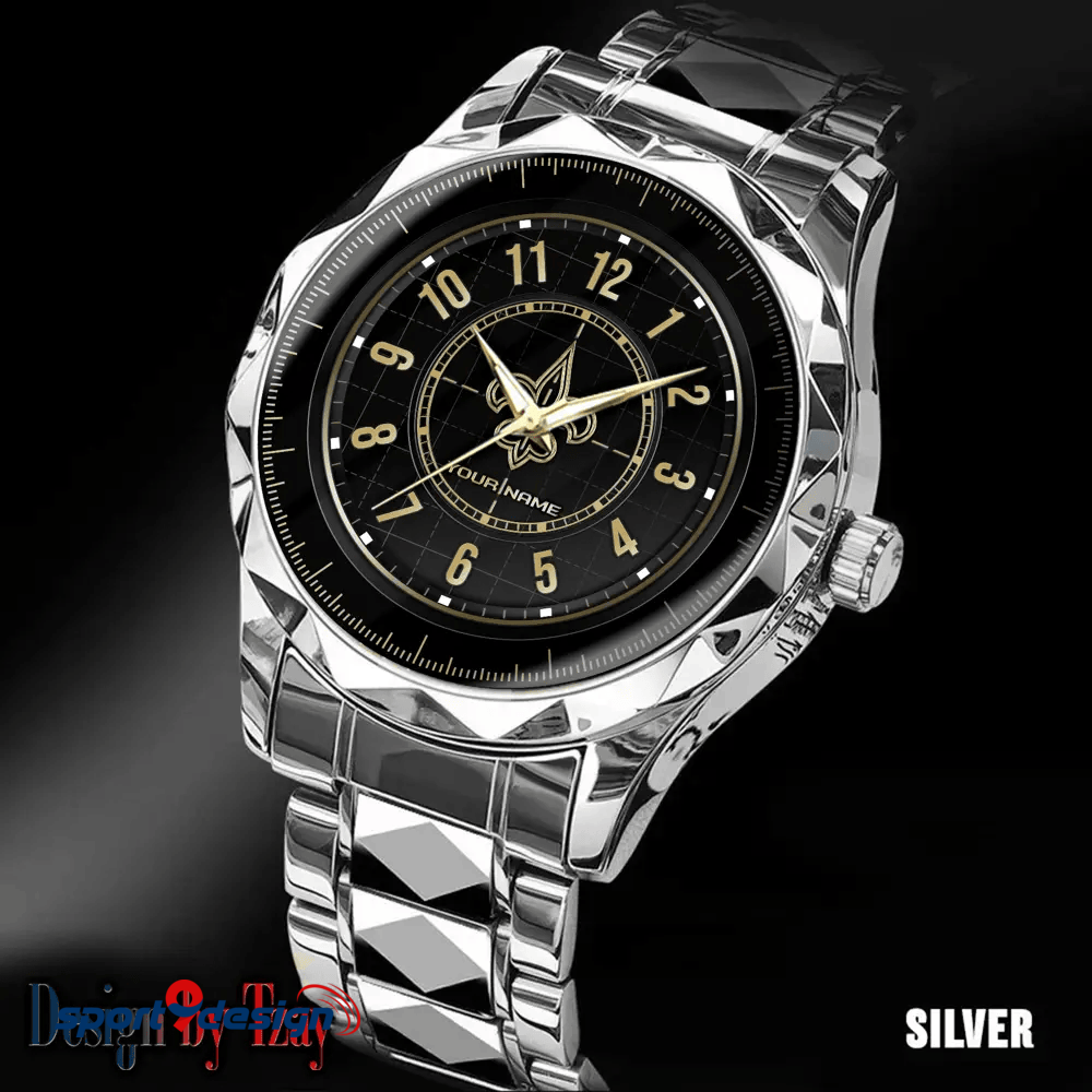 New Orleans Saints Luxury Diamond Men Watch Trending 2025
