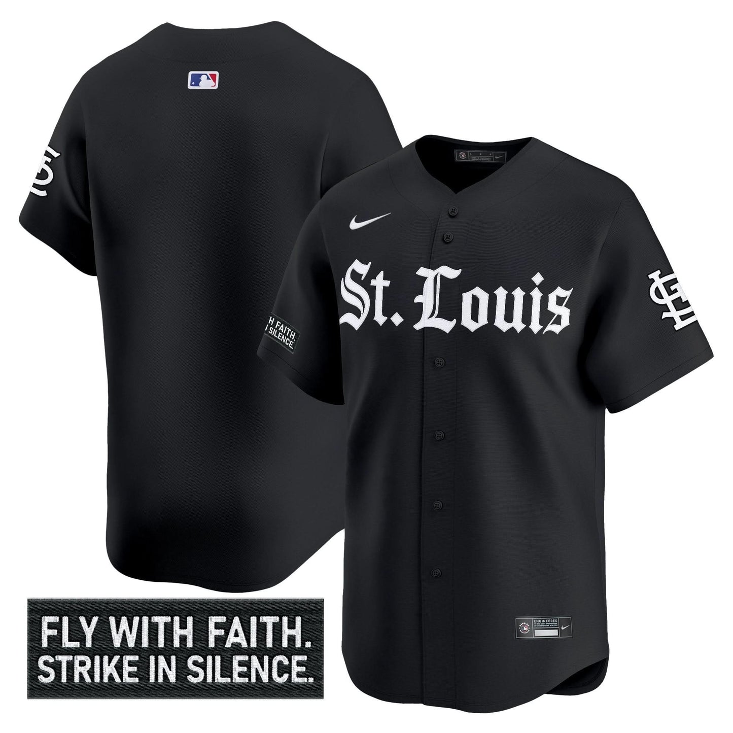 Men's St. Louis Cardinals 'Gothic Legacy Edition' Vapor Premier Limited Jersey - All Stitched