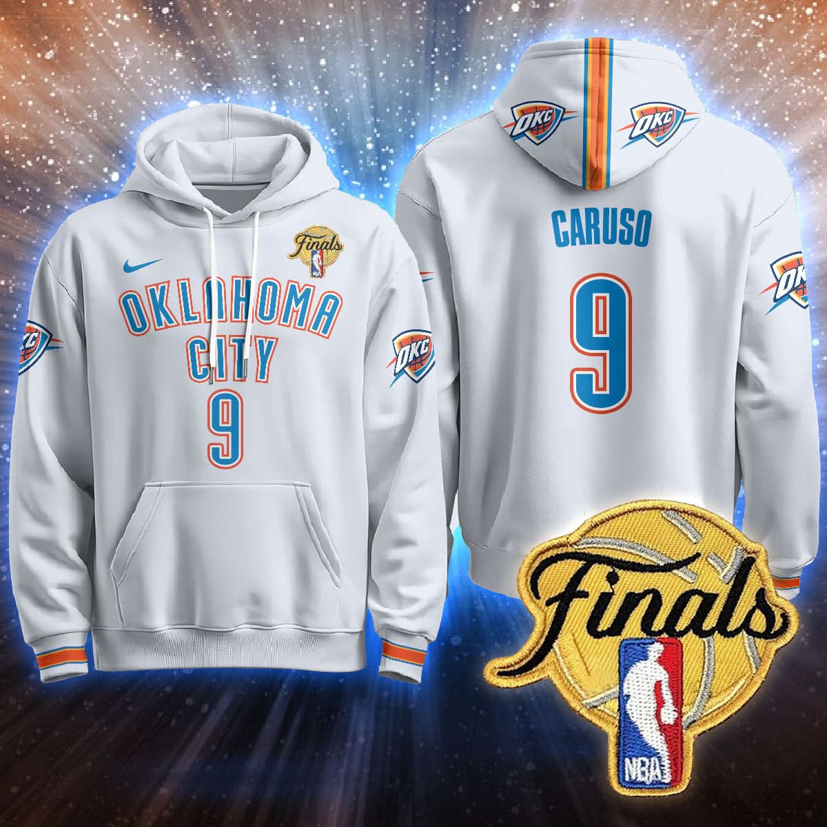 OKC Hoodie - Final Patch - All Stitched