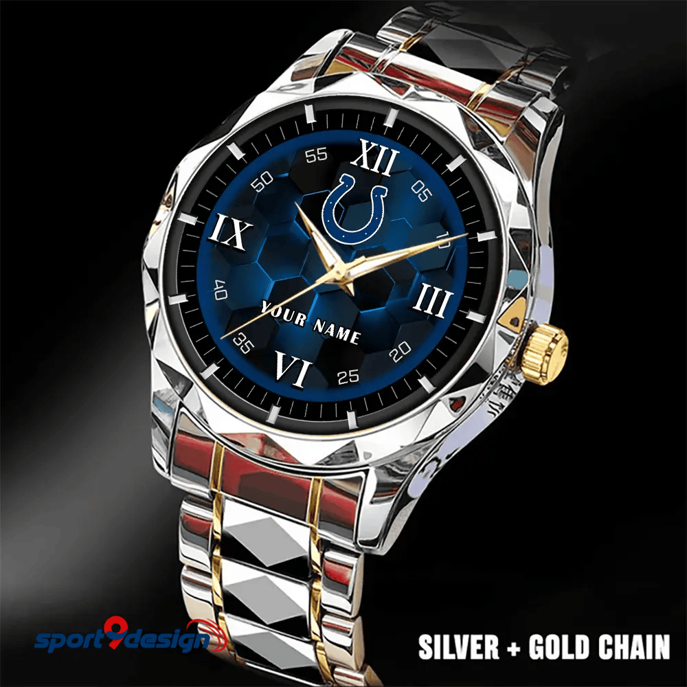 Indianapolis Colts Luxury Diamond Men Watch Trending 2025