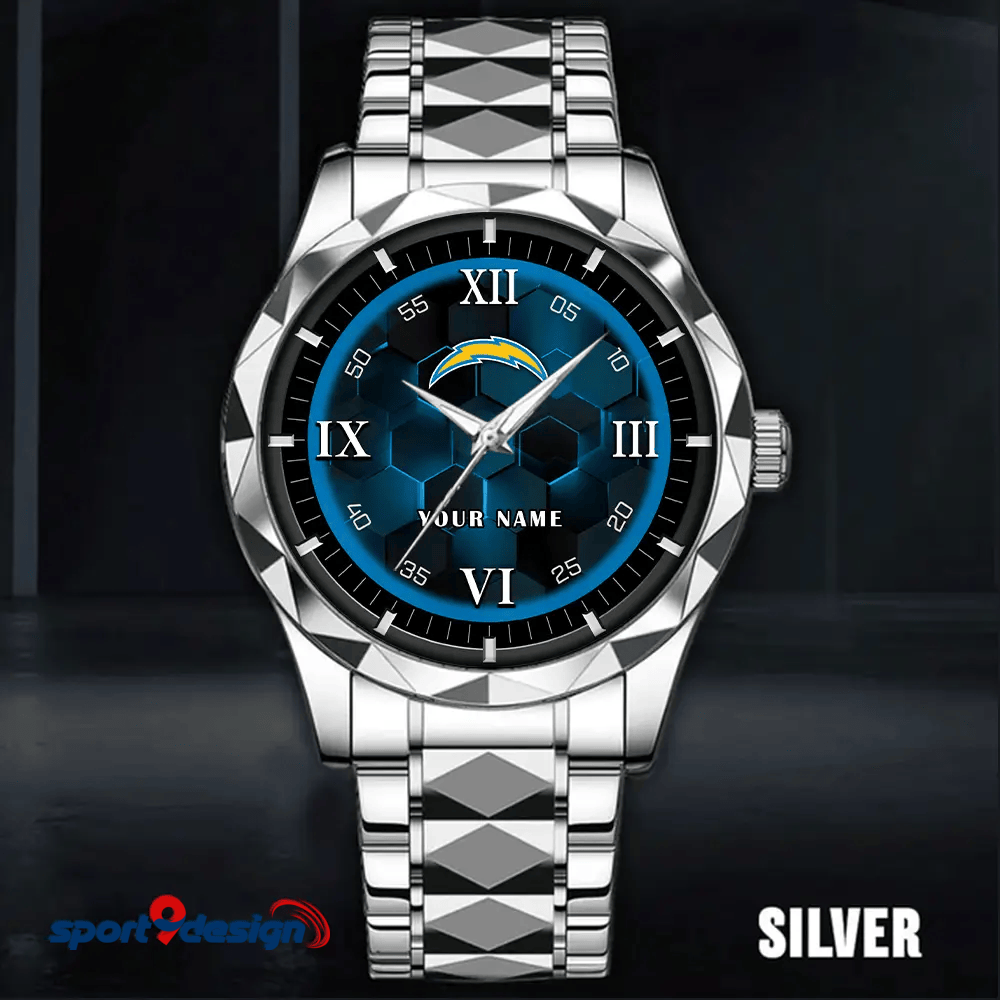 Los Angeles Chargers Luxury Diamond Men Watch Trending 2025