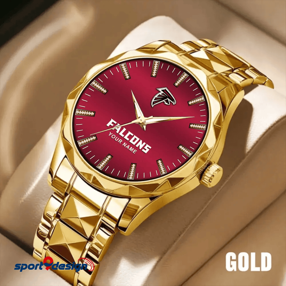 Atlanta Falcons Luxury Diamond Men Watch Trending 2025