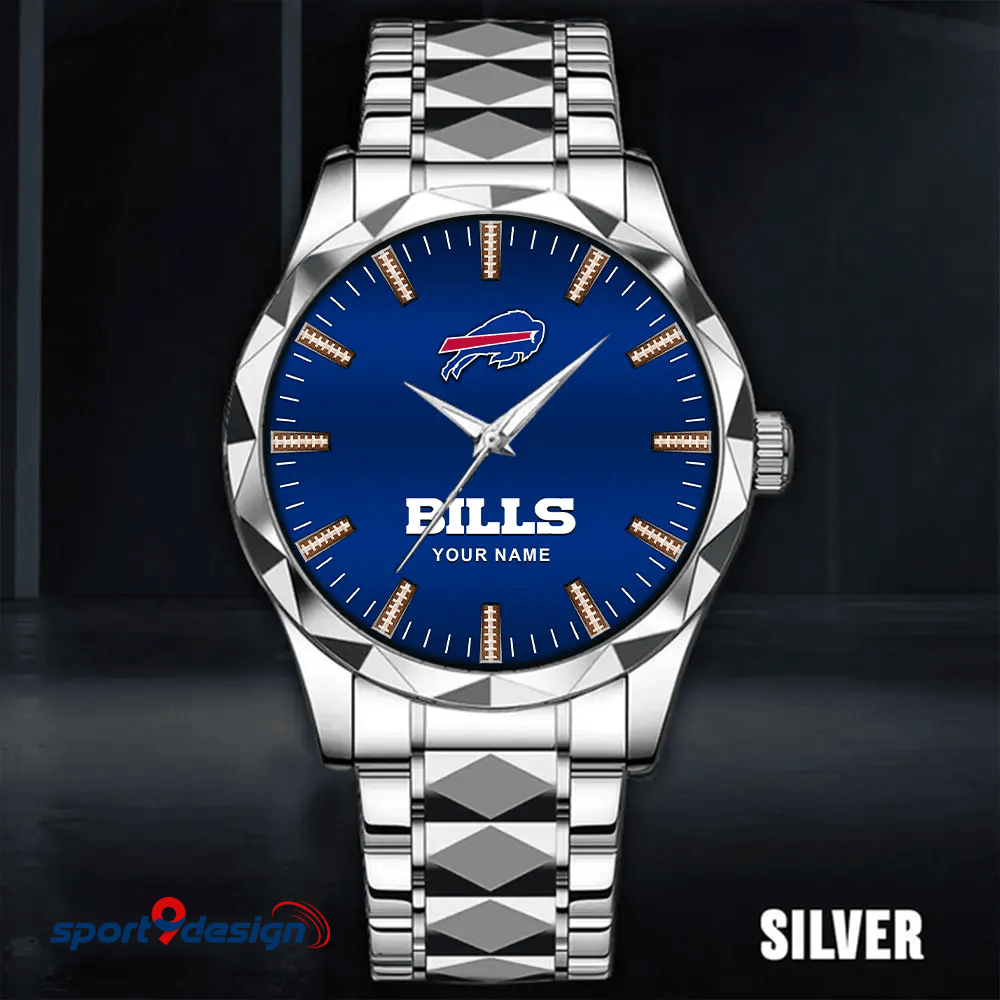 Buffalo Bills Luxury Diamond Men Watch Trending 2025