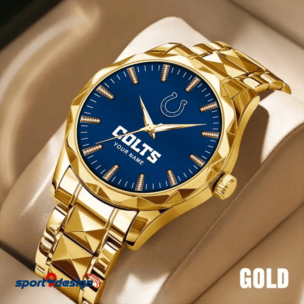 Indianapolis Colts Luxury Diamond Men Watch Trending 2025