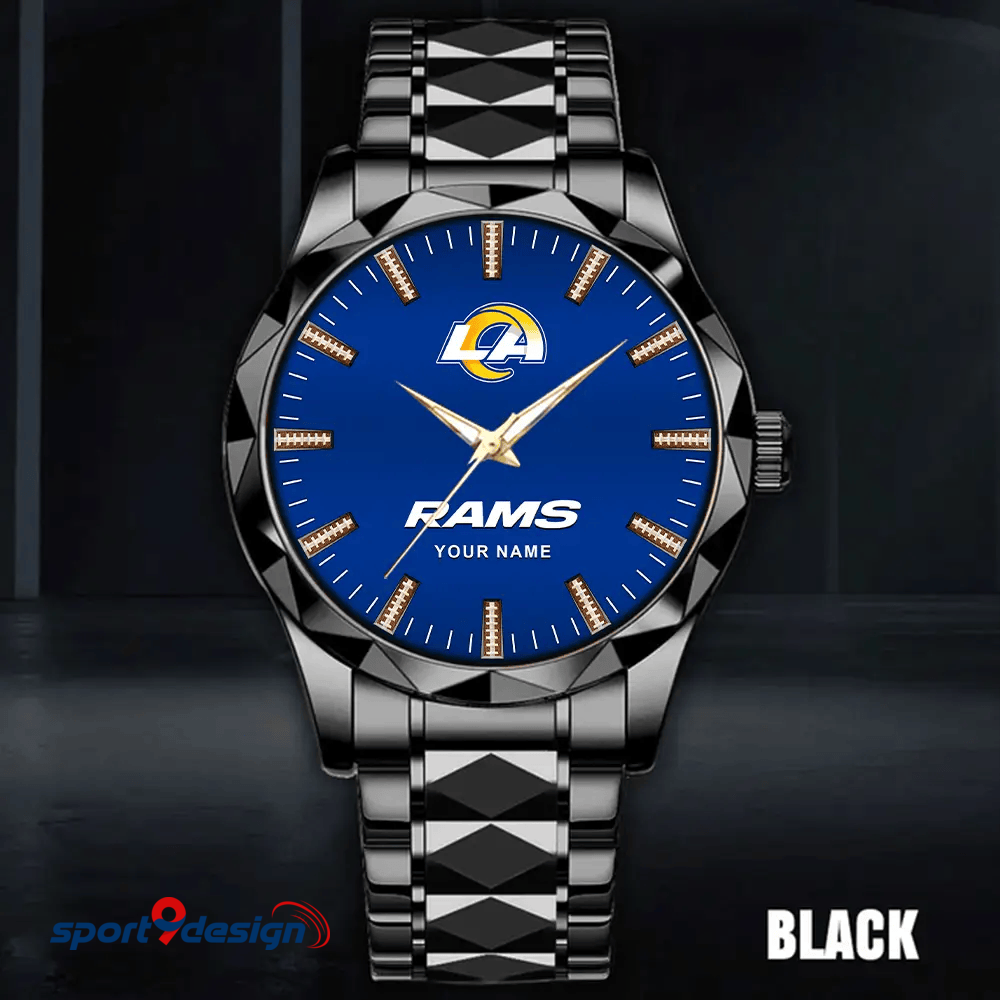Los Angeles Rams Luxury Diamond Men Watch Trending 2025