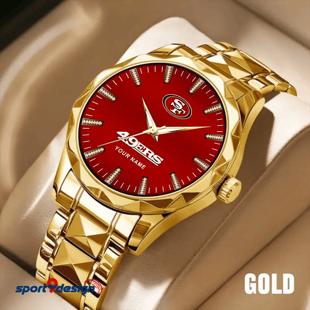 San Francisco 49ers Luxury Diamond Men Watch Trending 2025 SPTDMW47