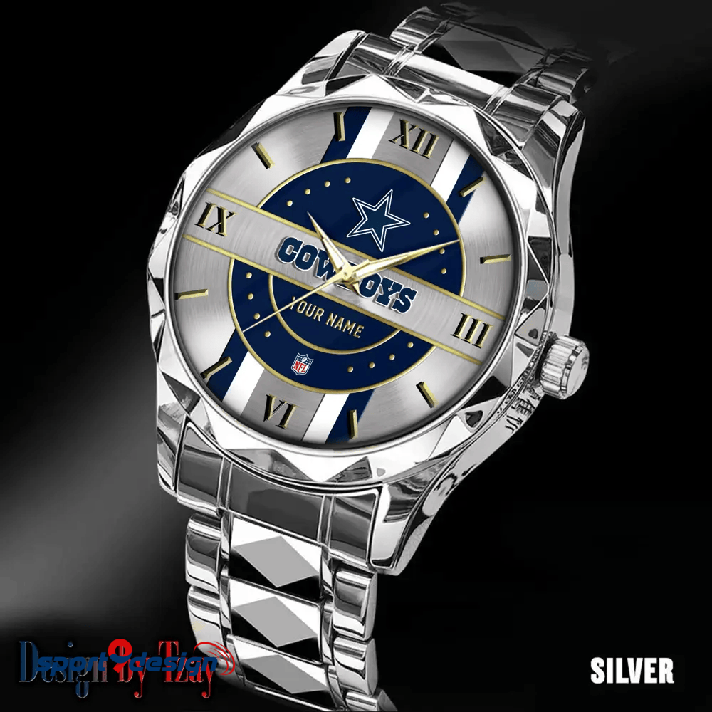 Dallas Cowboys Business Watch For Men Automatic Mechanical Stainless Steel Band 2025