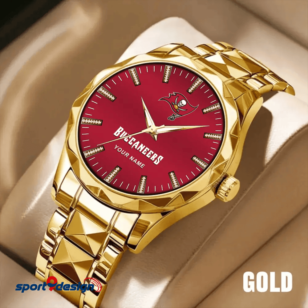 Tampa Bay Buccaneers Luxury Diamond Men Watch Trending 2025