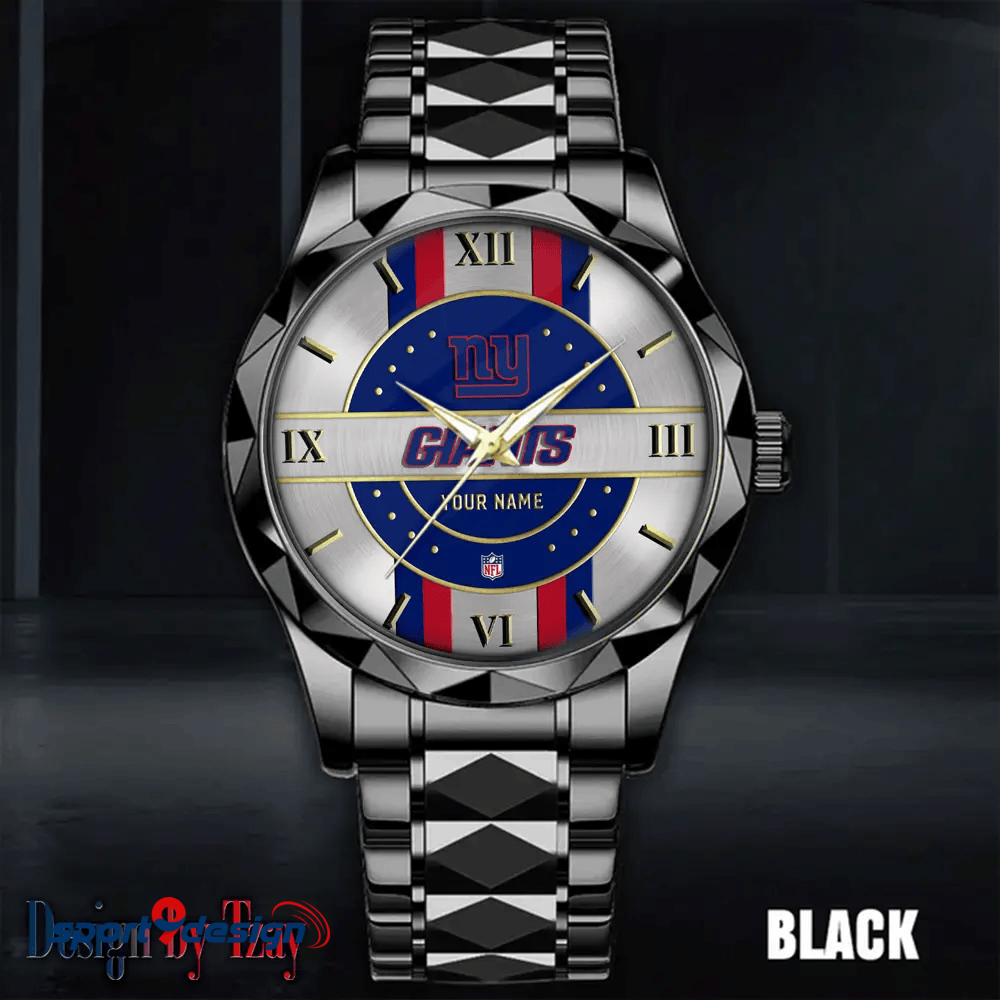 New York Giants Business Watch For Men Automatic Mechanical Stainless Steel Band 2025
