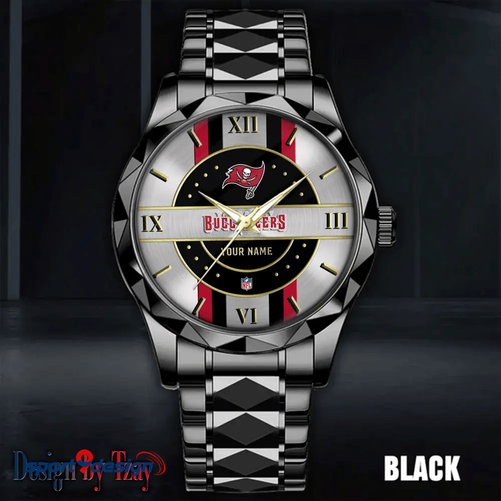 Tampa Bay Buccaneers Business Watch For Men Automatic Mechanical Stainless Steel Band 2025