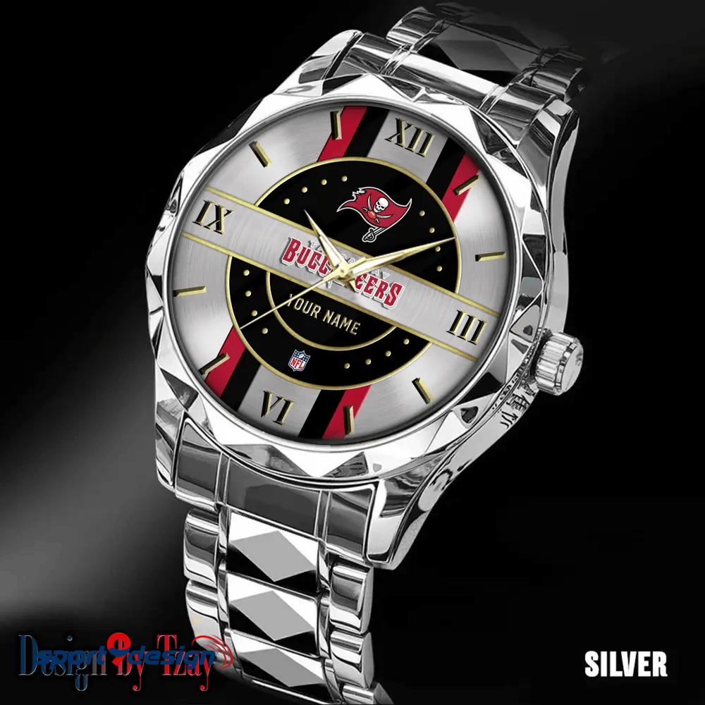 Tampa Bay Buccaneers Business Watch For Men Automatic Mechanical Stainless Steel Band 2025