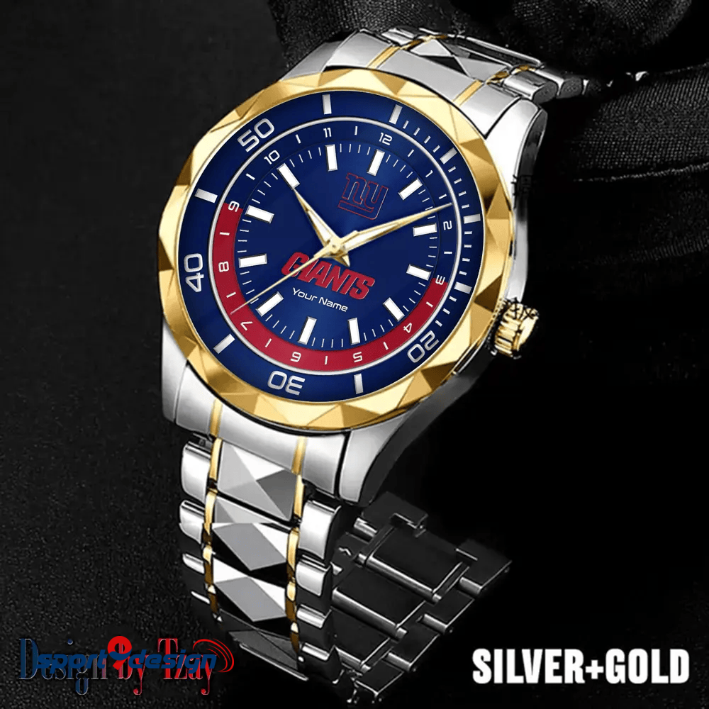 New York Giants Business Watch For Men Automatic Mechanical Stainless Steel Band 2025