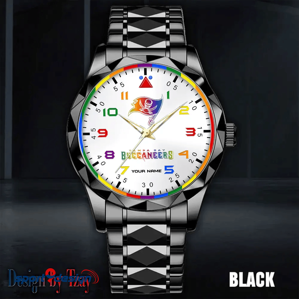 Tampa Bay Buccaneers Business Watch For Men Automatic Mechanical Stainless Steel Band 2025