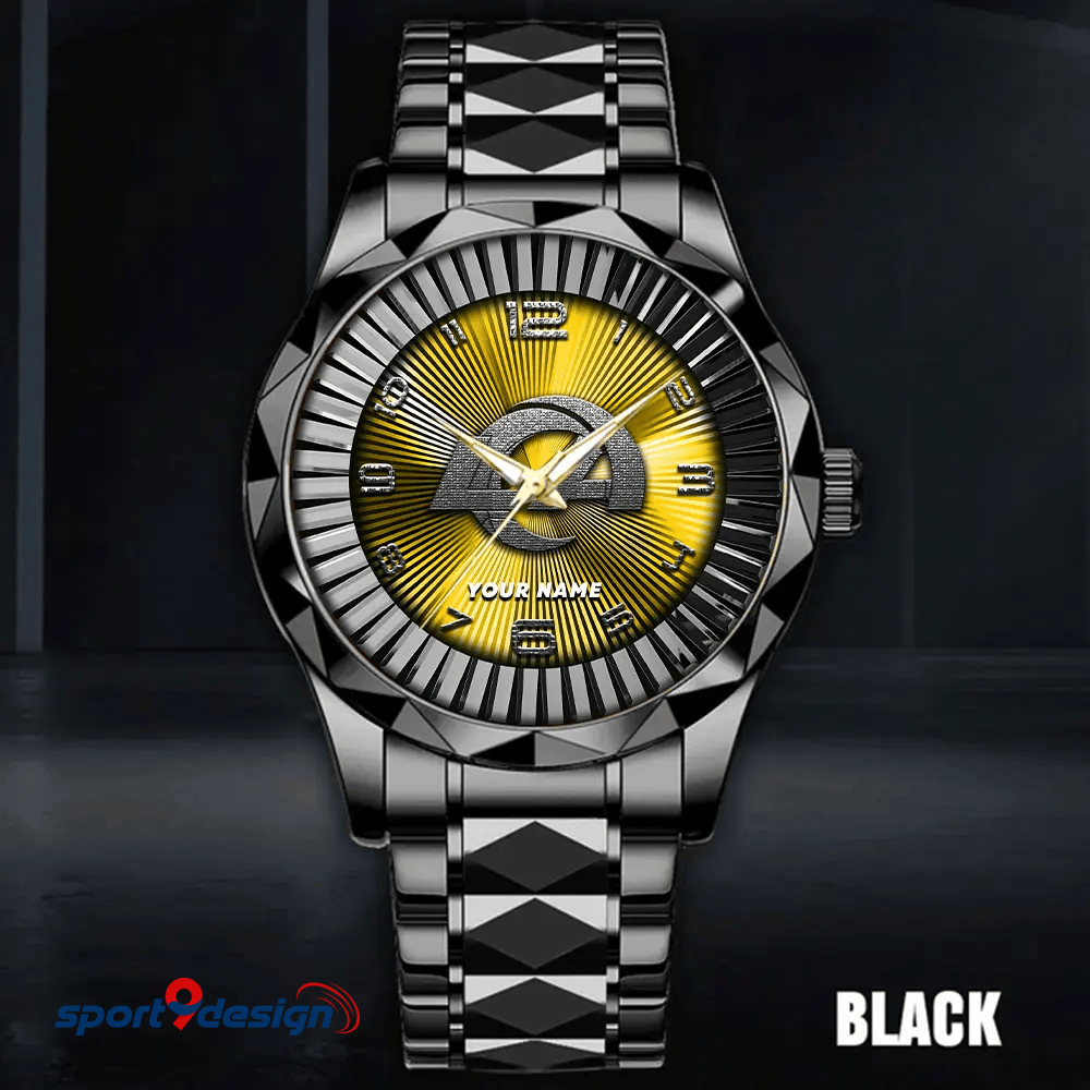 Los Angeles Rams Business Watch For Men Automatic Mechanical Stainless Steel Band 2025