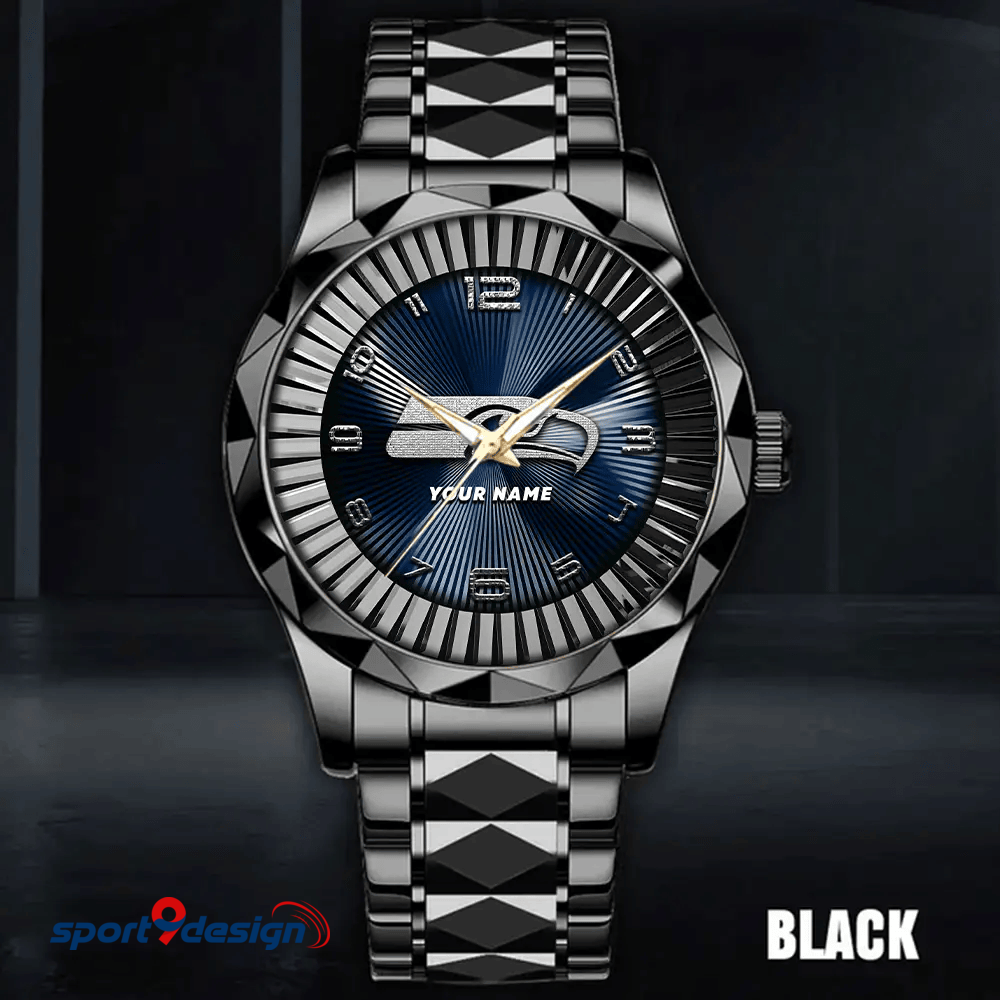 Seattle Seahawks Business Watch For Men Automatic Mechanical Stainless Steel Band 2025