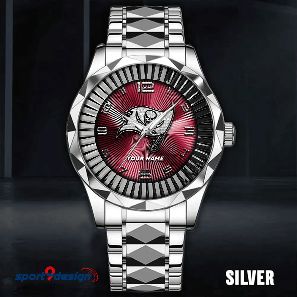 Tampa Bay Buccaneers Business Watch For Men Automatic Mechanical Stainless Steel Band 2025