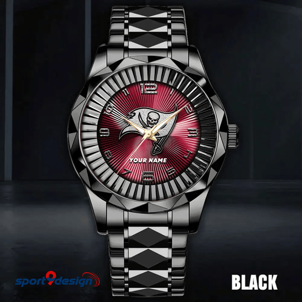Tampa Bay Buccaneers Business Watch For Men Automatic Mechanical Stainless Steel Band 2025