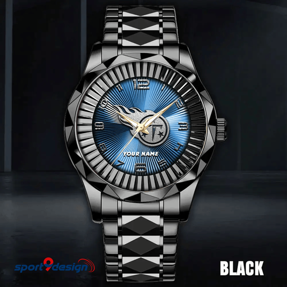 Tennessee Titans Business Watch For Men Automatic Mechanical Stainless Steel Band 2025