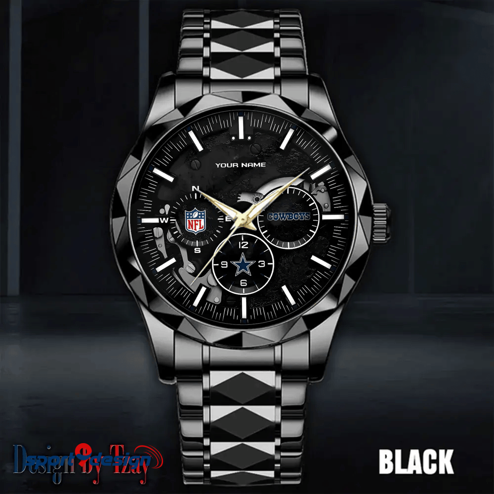 Dallas Cowboys Business Watch For Men Automatic Mechanical Stainless Steel Band 2025