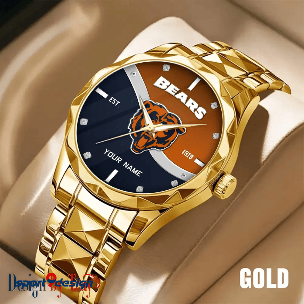 Chicago Bears Warterproof Sports Men Watches Top Brand Luxury Clock Style 2025