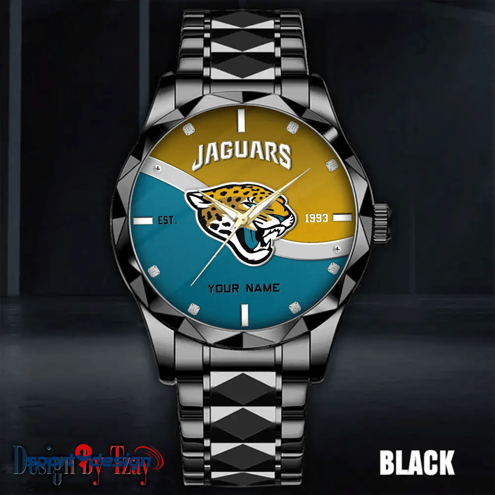 Jacksonville Jaguars Warterproof Sports Men Watches Top Brand Luxury Clock Style 2025