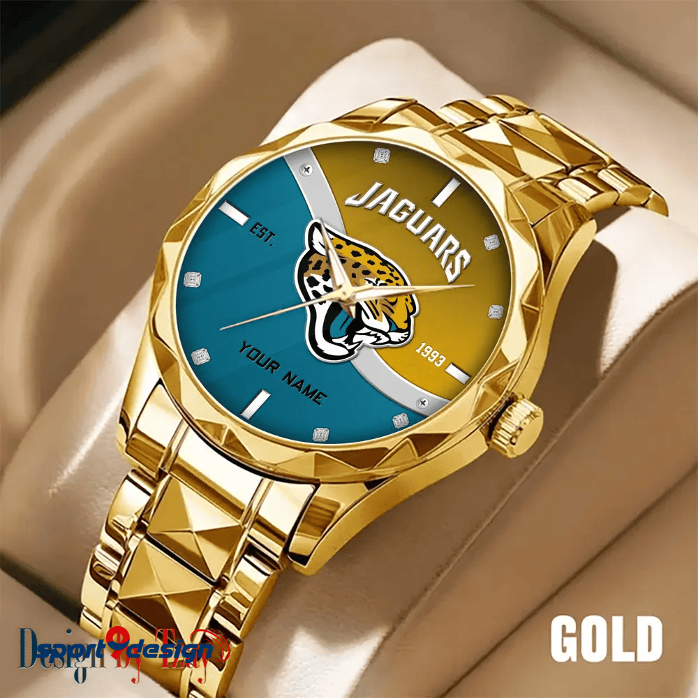 Jacksonville Jaguars Warterproof Sports Men Watches Top Brand Luxury Clock Style 2025