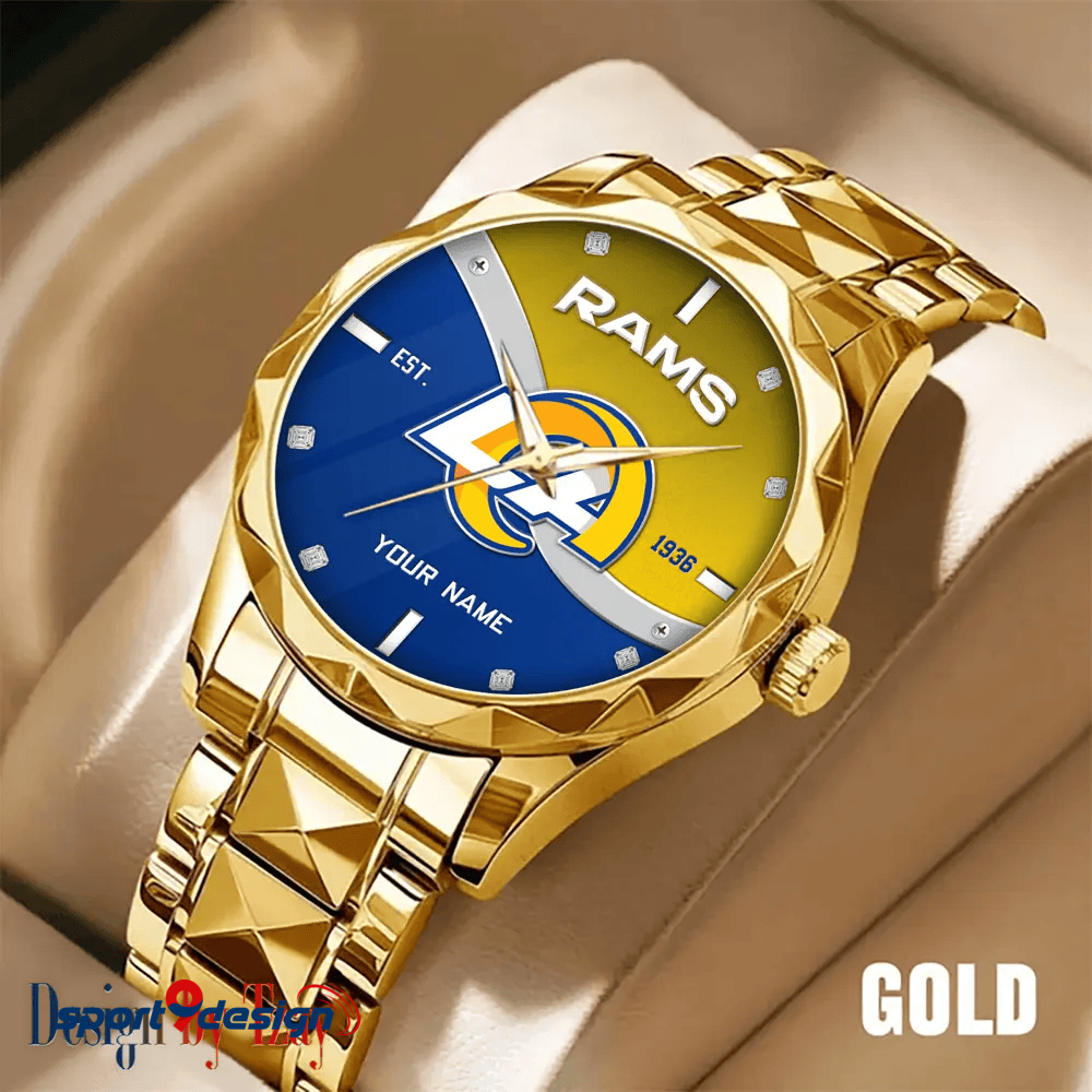 Los Angeles Rams Warterproof Sports Men Watches Top Brand Luxury Clock Style 2025