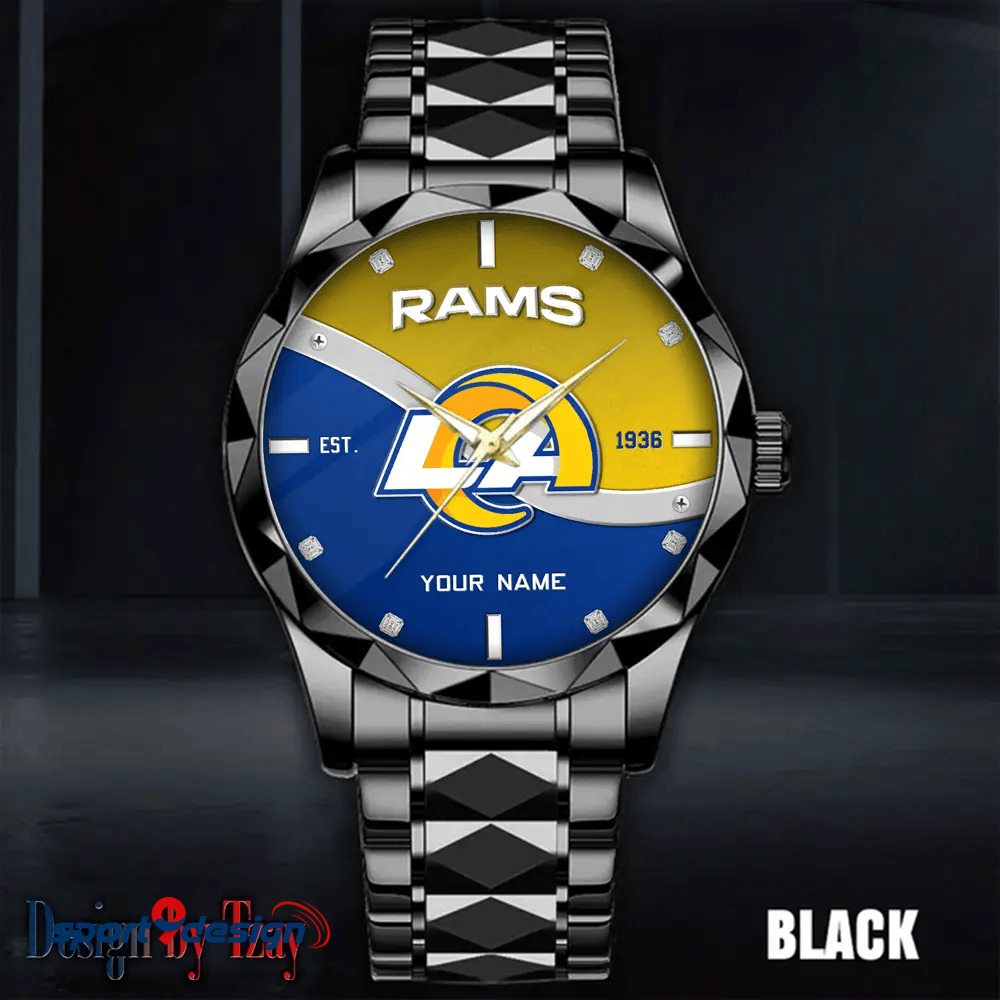 Los Angeles Rams Warterproof Sports Men Watches Top Brand Luxury Clock Style 2025
