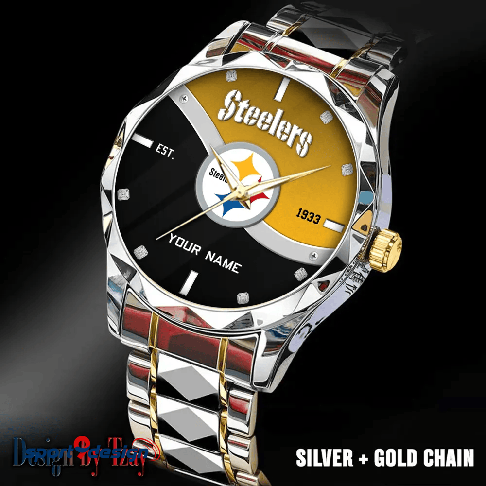 Pittsburgh Steelers Warterproof Sports Men Watches Top Brand Luxury Clock Style 2025