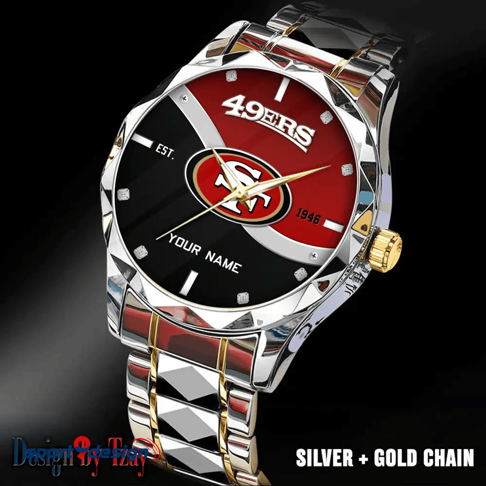 San Francisco 49ers Warterproof Sports Men Watches Top Brand Luxury Clock Style 2025