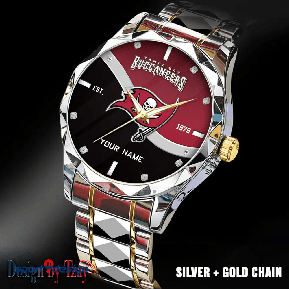 Tampa Bay Buccaneers Warterproof Sports Men Watches Top Brand Luxury Clock Style 2025