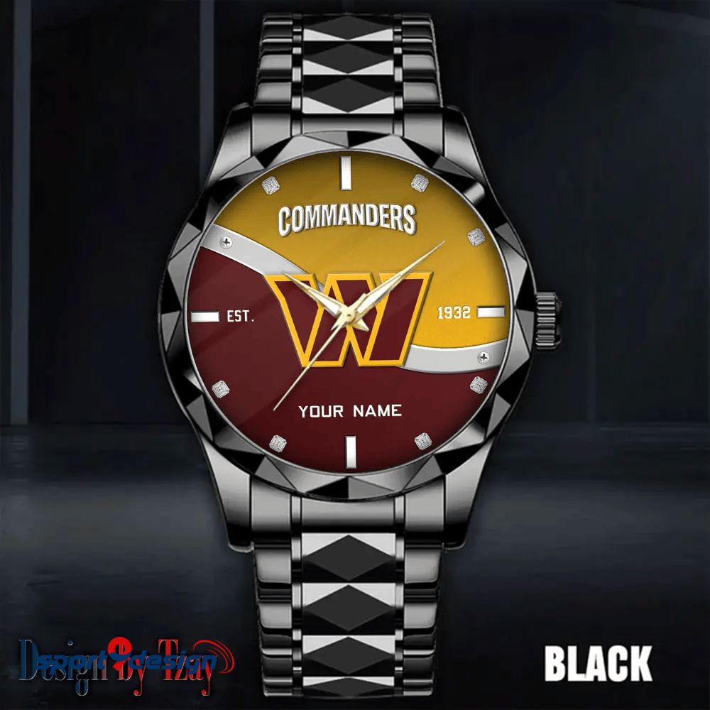 Washington Commanders Warterproof Sports Men Watches Top Brand Luxury Clock Style 2025