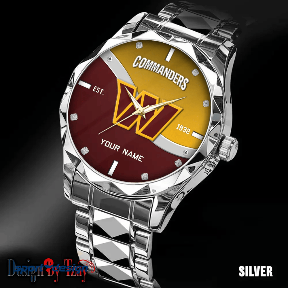 Washington Commanders Warterproof Sports Men Watches Top Brand Luxury Clock Style 2025