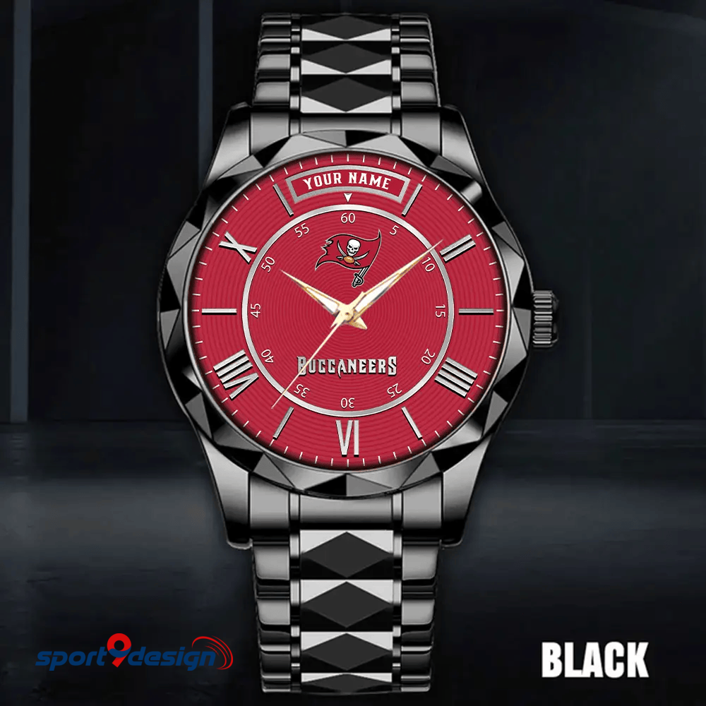 Tampa Bay Buccaneers Business Watch For Men Automatic Mechanical Stainless Steel Band 2025