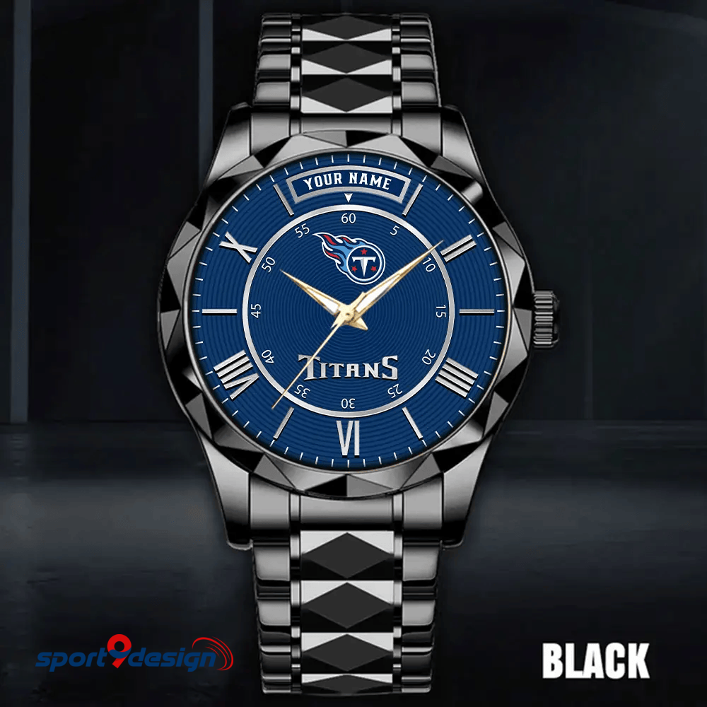 Tennessee Titans Business Watch For Men Automatic Mechanical Stainless Steel Band 2025