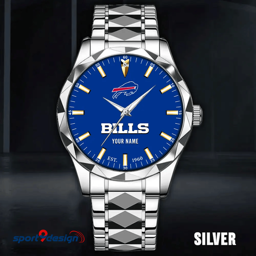 Buffalo Bills Luxury Diamond Men Watch Trending 2025