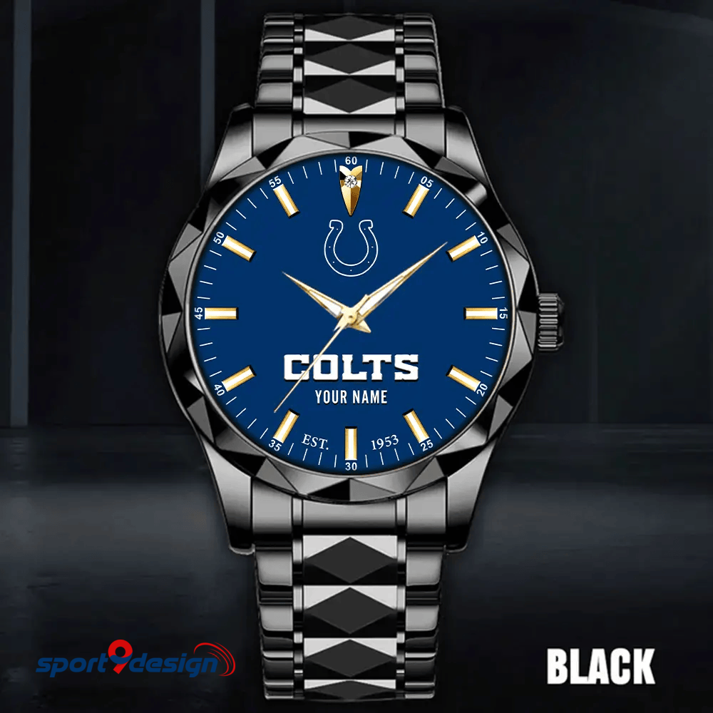 Indianapolis Colts Luxury Diamond Men Watch Trending 2025