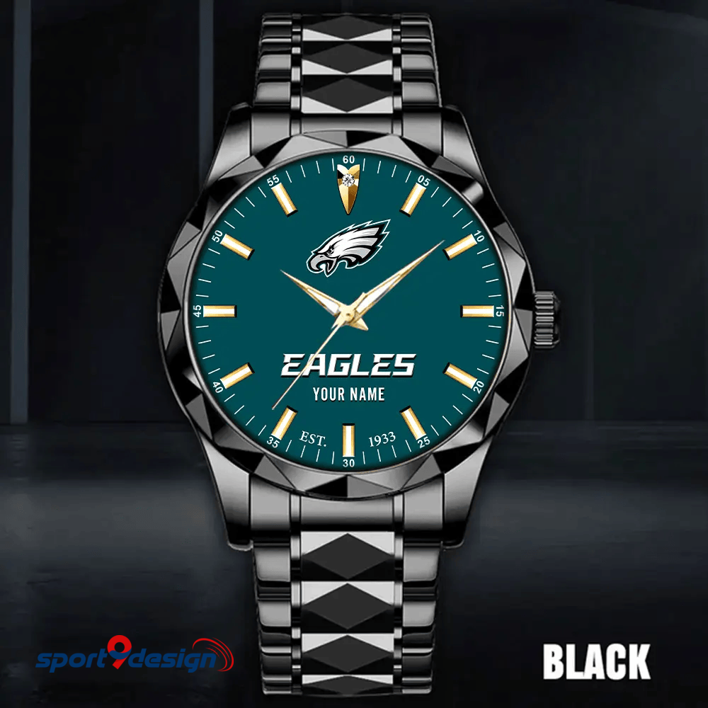 Philadelphia Eagles Luxury Diamond Men Watch Trending 2025